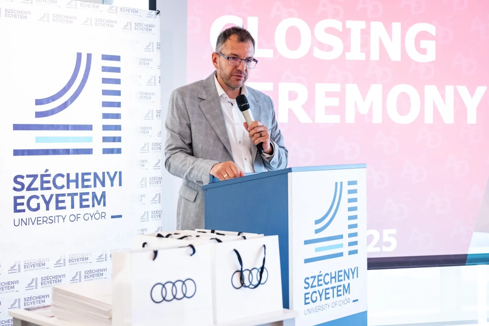 塞切尼·伊什特万大学应用可持续发展系主任 András Torma 博士 （摄影：Gergely Nagy）